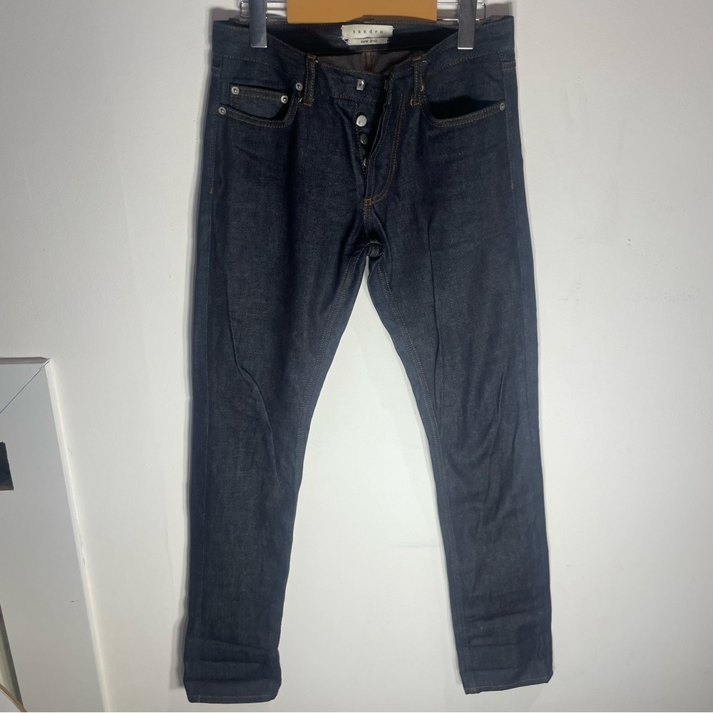 Sandro Men's Deep Indigo Slim Jeans